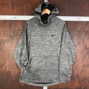 Nike Hoodie Dri-FIT Pullover Spotlight Basketball AT3236-032 Gray Men's XL